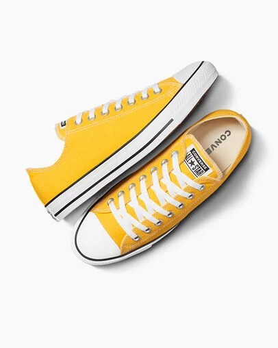 Converse Chuck Taylor All Star Women Canvas Shoes Lemon USA | C-84356299