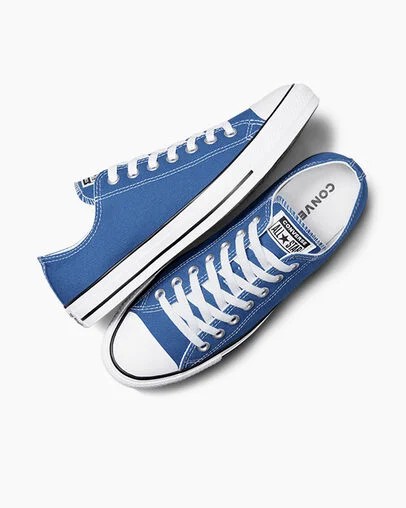 Converse Chuck Taylor All Star Women Canvas Shoes Blue USA | C-29470839