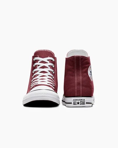 Converse Chuck Taylor All Star Women Canvas Shoes Burgundy USA | C-26370489