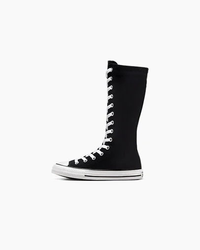 Converse Chuck Taylor All Star XHi Kids' Sneakers Black / White USA | C-08796329