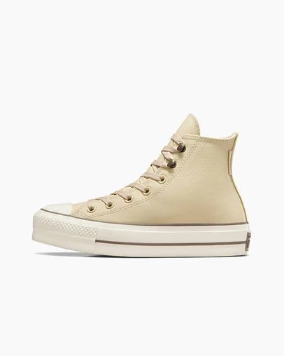 Converse Chuck Tayor All Star Lift Women Platform Shoes Beige USA | C-59682179