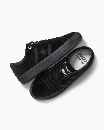 Converse Converse x UNDEFEATED One Star Academy Pro Men Skate Shoes Black USA | C-54769209