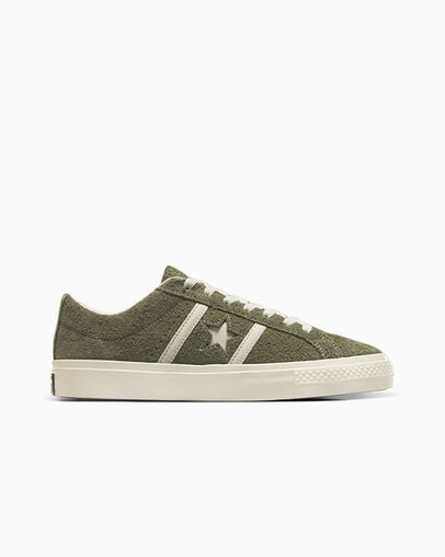 Converse One Star Academy Pro Suede Men Skate Shoes Dark Green / Black USA | C-49081539