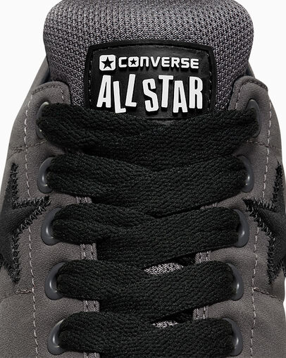 Converse One Star Puff Men Skate Shoes Black / White USA | C-61043789