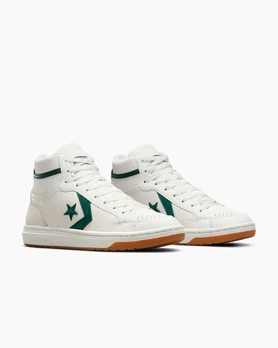 Converse Pro Blaze Classic Sport Luxe Men Basketball Shoes White / Green USA | C-65814979