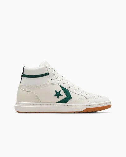 Converse Pro Blaze Classic Sport Luxe Women Boots White / Green USA | C-49607319