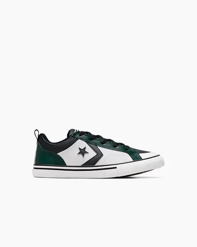 Converse Pro Blaze Kids\' Sneakers Green / Black / White USA | C-91307259