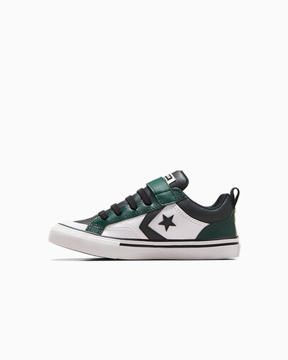 Converse Pro Blaze Kids' Sneakers Green / Black / White USA | C-18092739