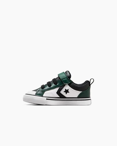 Converse Pro Blaze Kids' Sneakers Green / Black / White USA | C-58492019