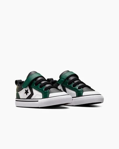 Converse Pro Blaze Kids' Sneakers Green / Black / White USA | C-58492019