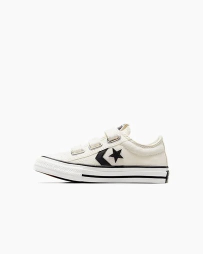 Converse Star Player 76 Kids' Sneakers White / Black USA | C-87965439