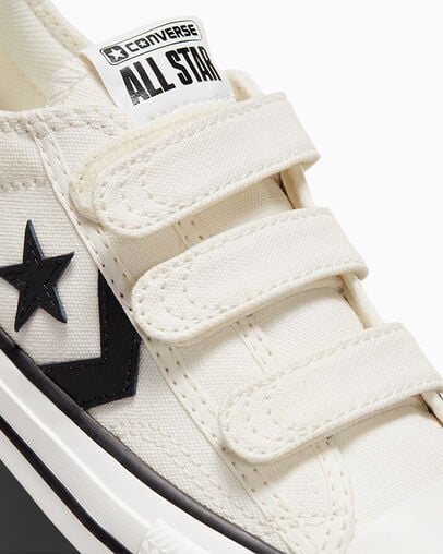 Converse Star Player 76 Kids' Sneakers White / Black USA | C-87965439