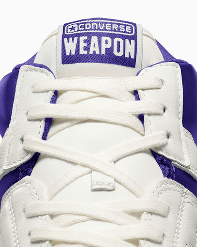 Converse Weapon Women Boots Purple / White USA | C-05436989